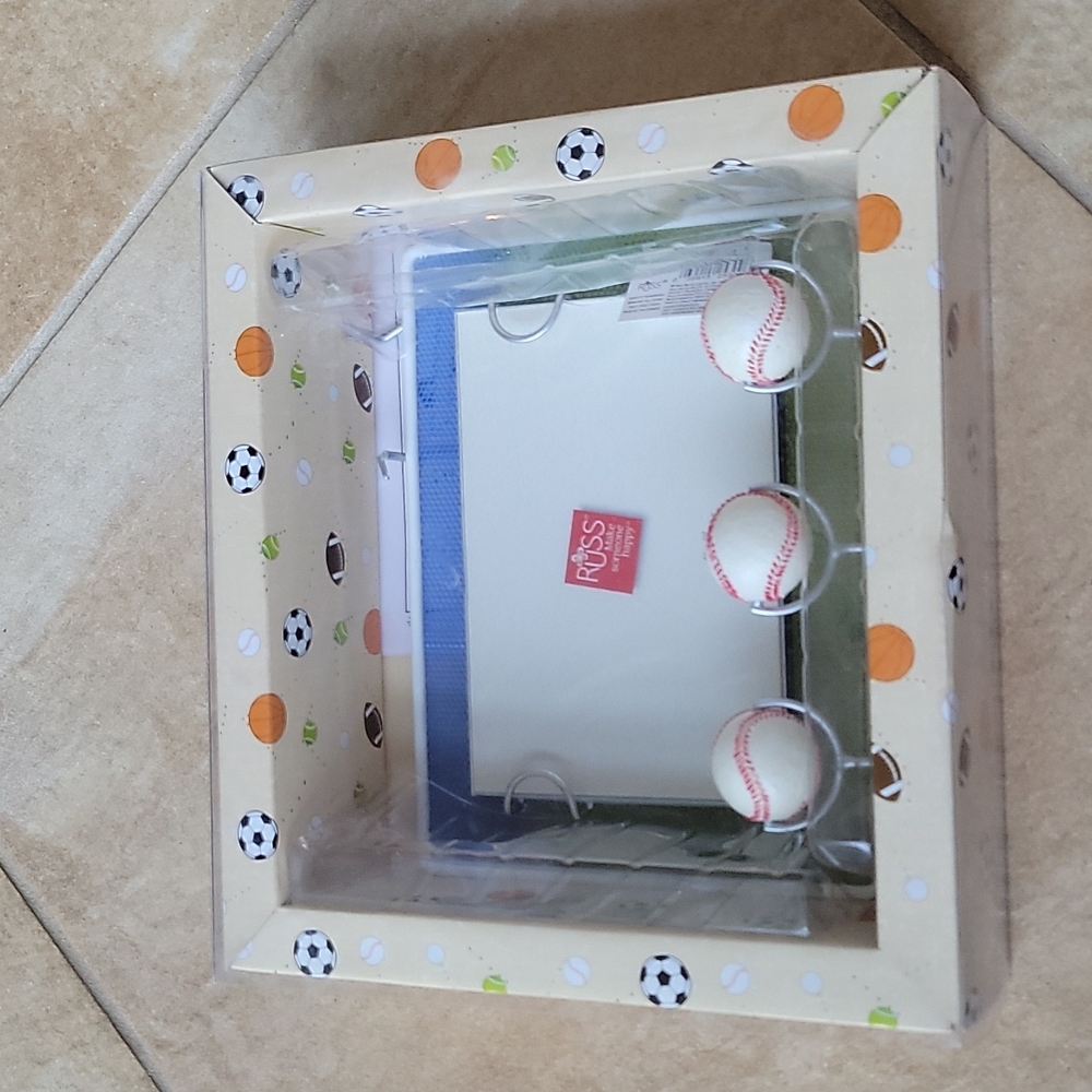 Russ baseball photo frame 4 x 6